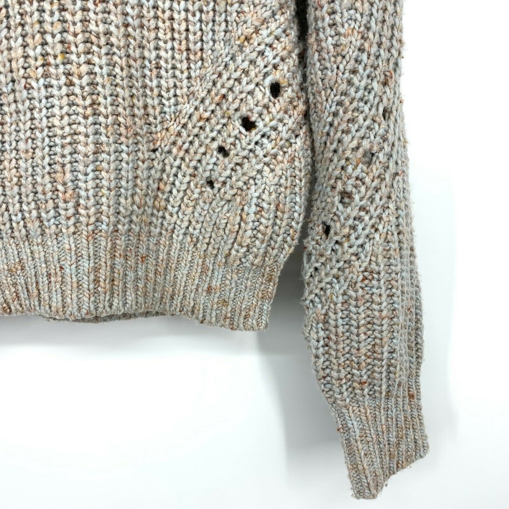 J.Crew Point Sur Sweater Chunky Ribbed Crewneck Pullover Long Sleeve - Picture 7 of 12